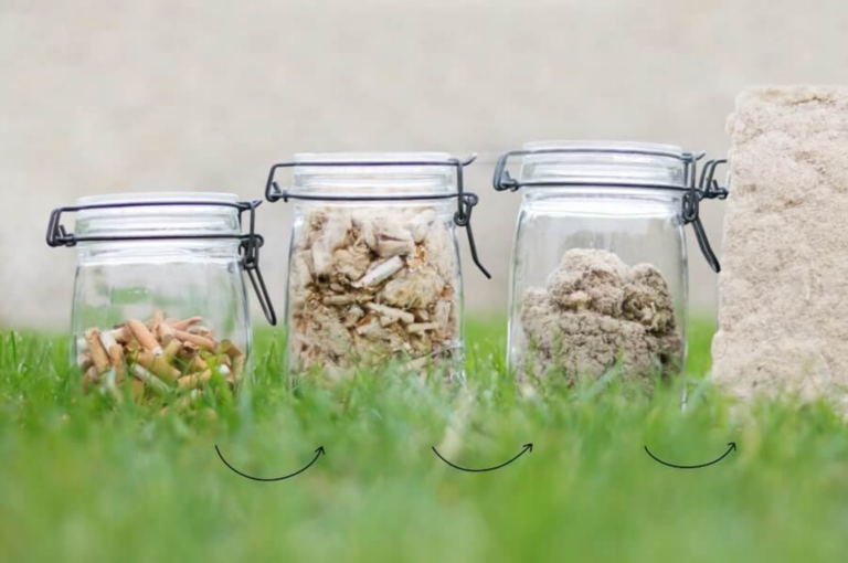 Bitucas de cigarro viram roupas de inverno